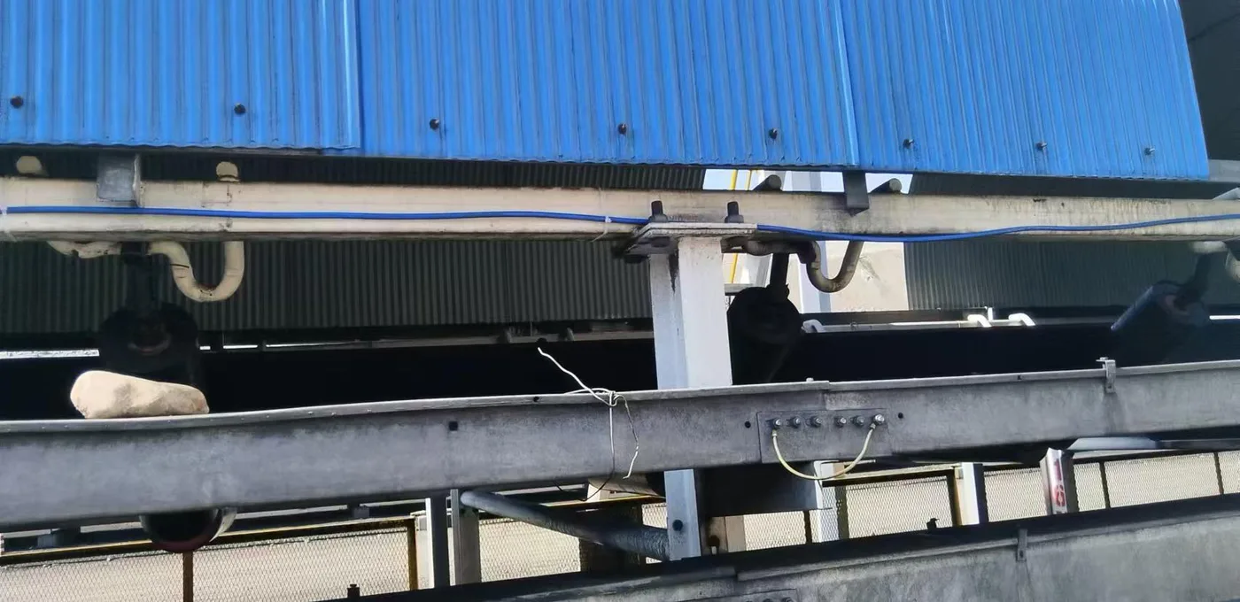 Field installation along conveyor structure in the authorized Pingshuo source case